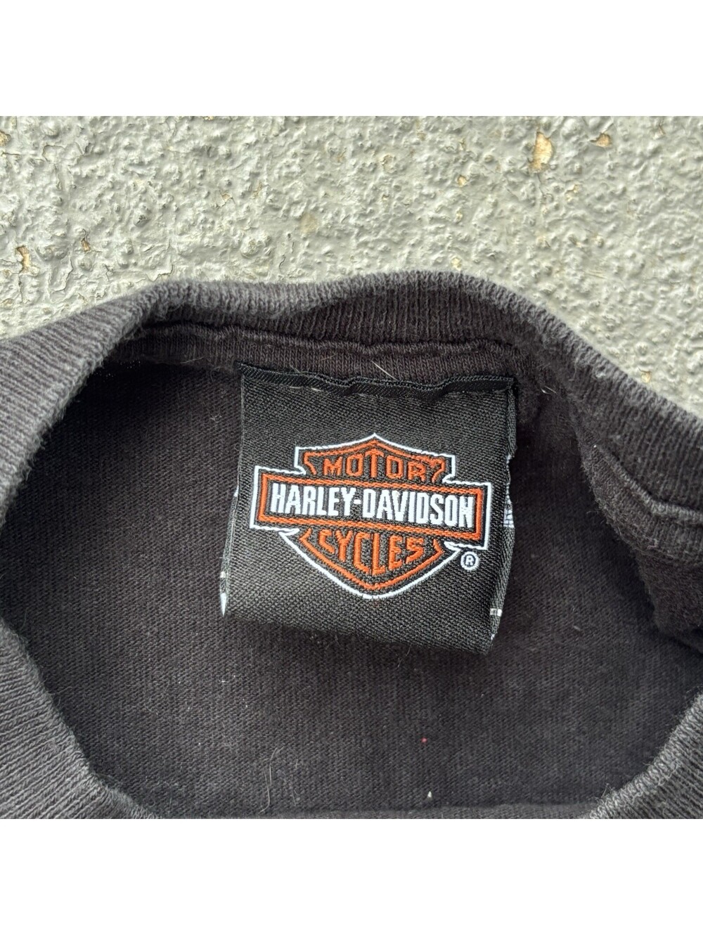 KIDS Harley Davidson Star Cleveland Bedford Heights Ohio Long Sleeve Shirt 3T - Picture 3 of 4
